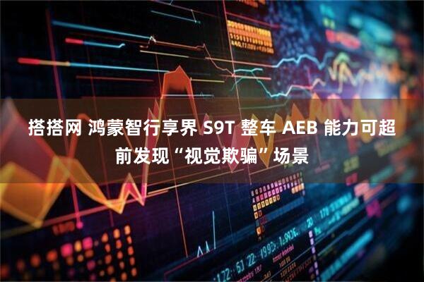 搭搭网 鸿蒙智行享界 S9T 整车 AEB 能力可超前发现“视觉欺骗”场景