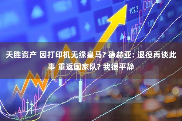 天胜资产 因打印机无缘皇马? 德赫亚: 退役再谈此事 重返国家队? 我很平静